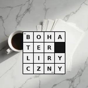 Hasło krzyżówkowe postać przedstawiona w utworze lirycznym różna od podmiotu lirycznego postać o której się opowiada - bohater liryczny – rozwiązanie, synonimy, podpowiedzi i definicje krzyżówkowe